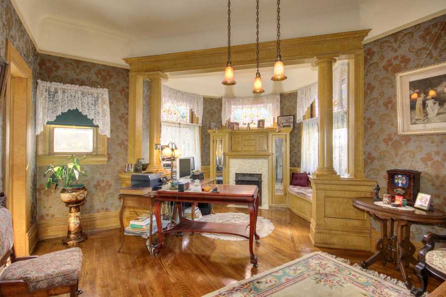 Sacramento Victorian mansion office Sacramento Victorian mansion office